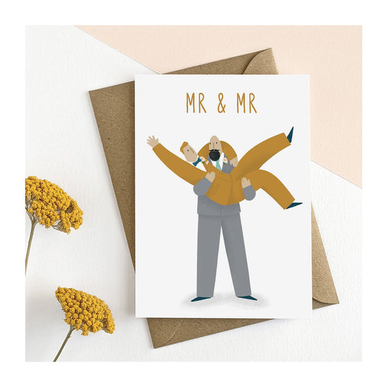 Mr & Mr Wedding Card