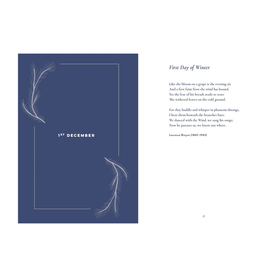 'Nature Poems for Every Winter Evening' by Jane McMorland Hunter