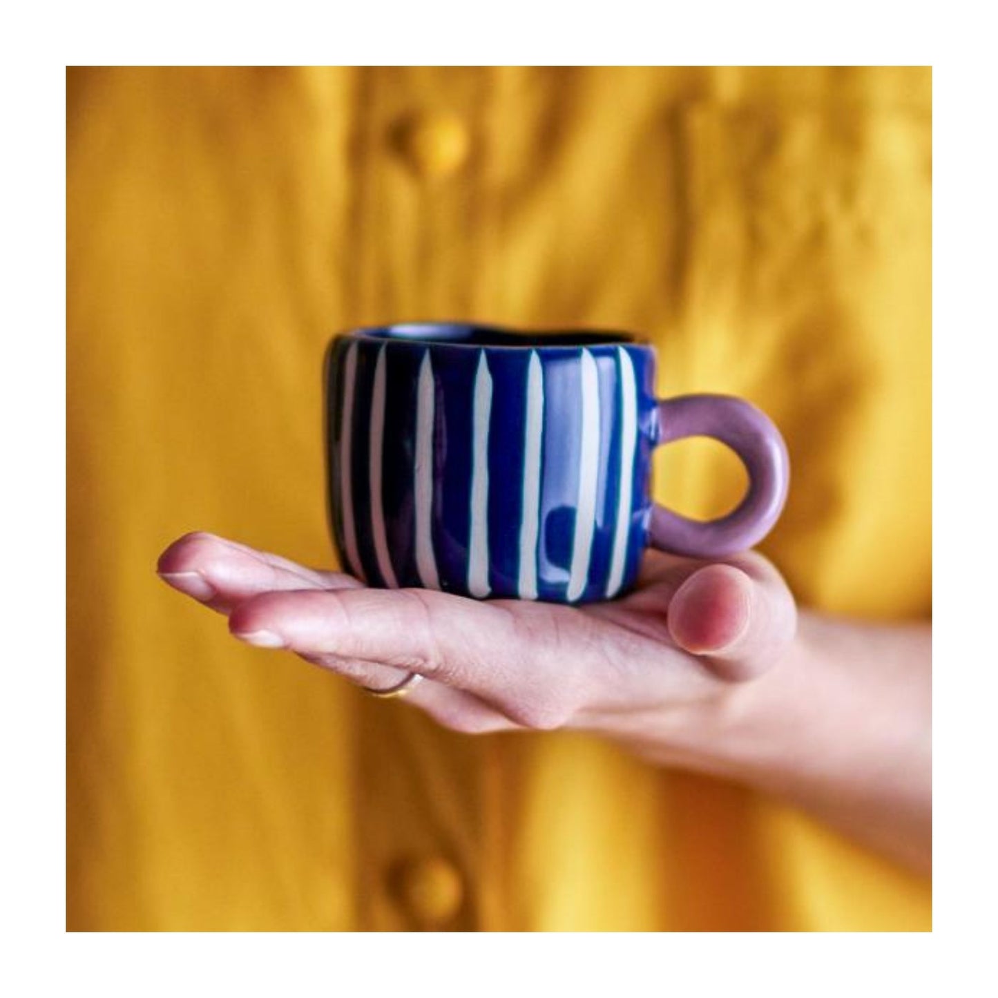 Nini Blue Stripe Mug