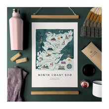  North Coast 500 A3 Route Map Print