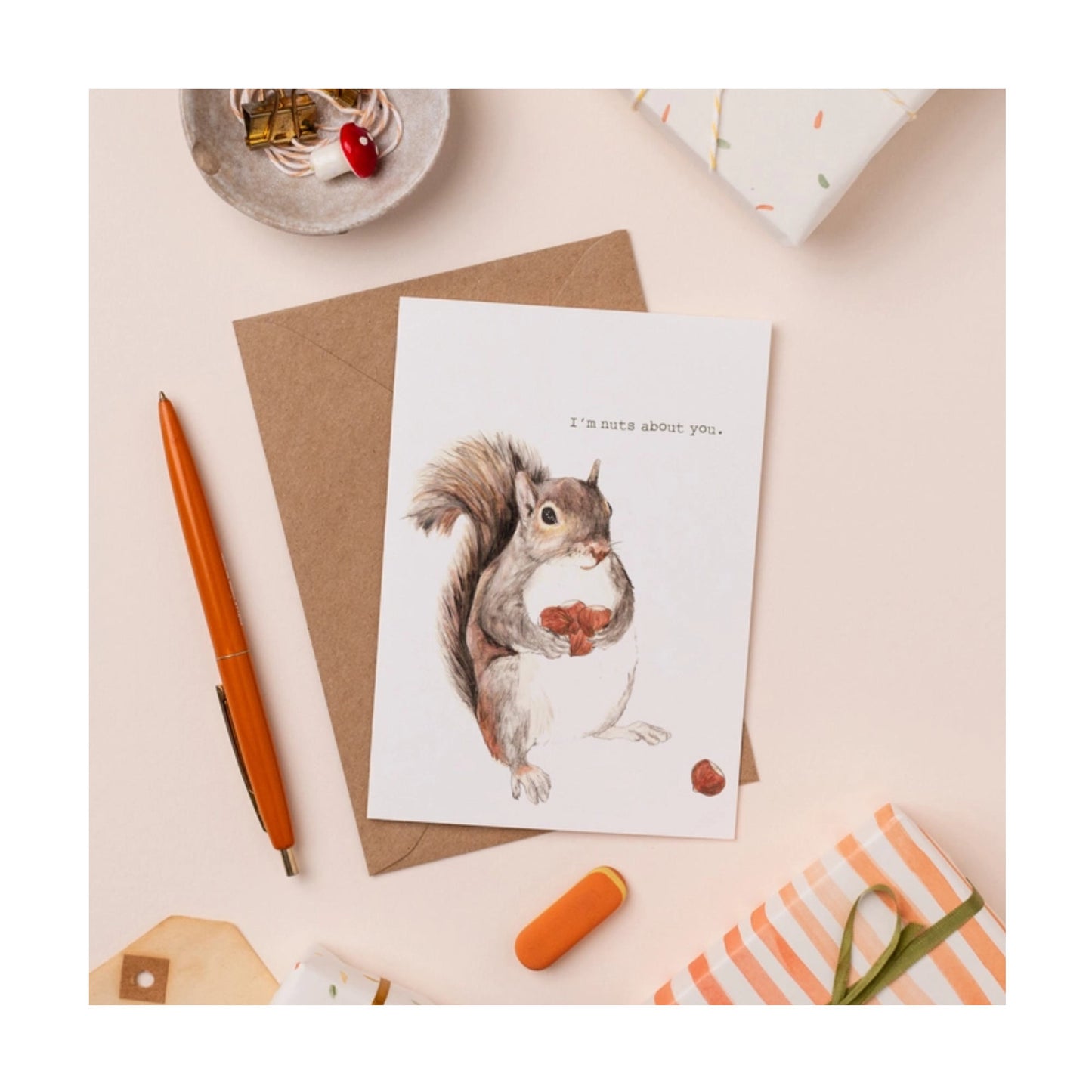 Nuts About You Card