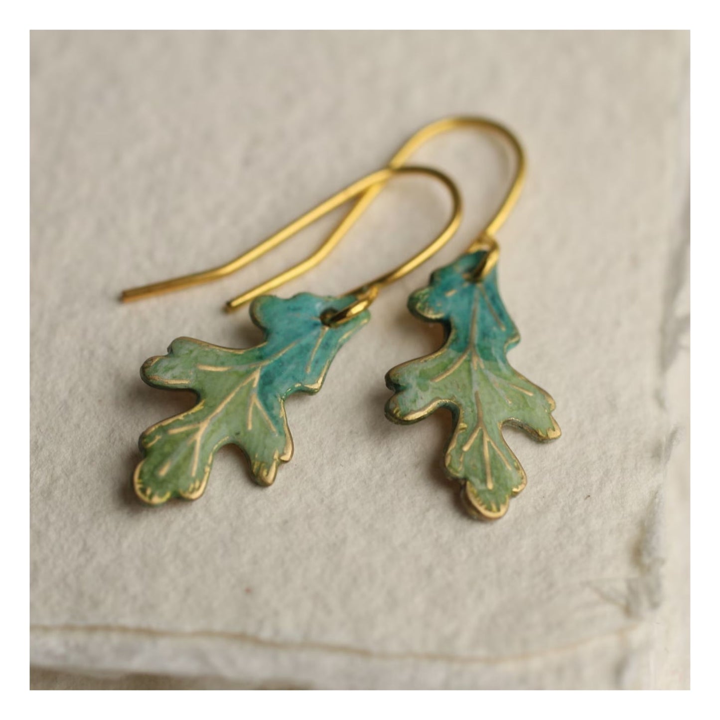Oak Leaf Earrings