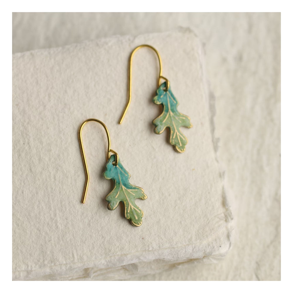 
                  
                    Oak Leaf Earrings
                  
                