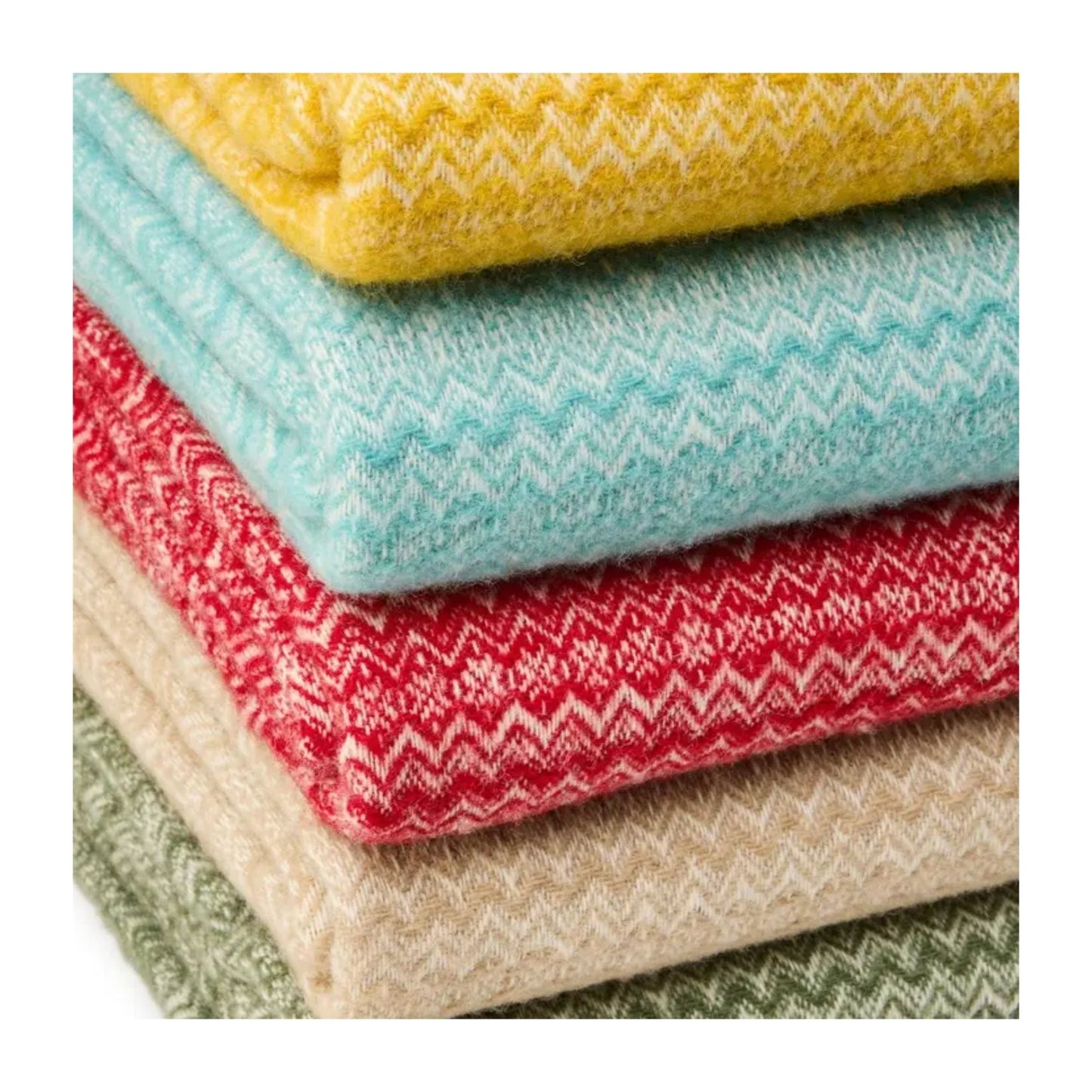 Oatmeal Fair Isle Blanket