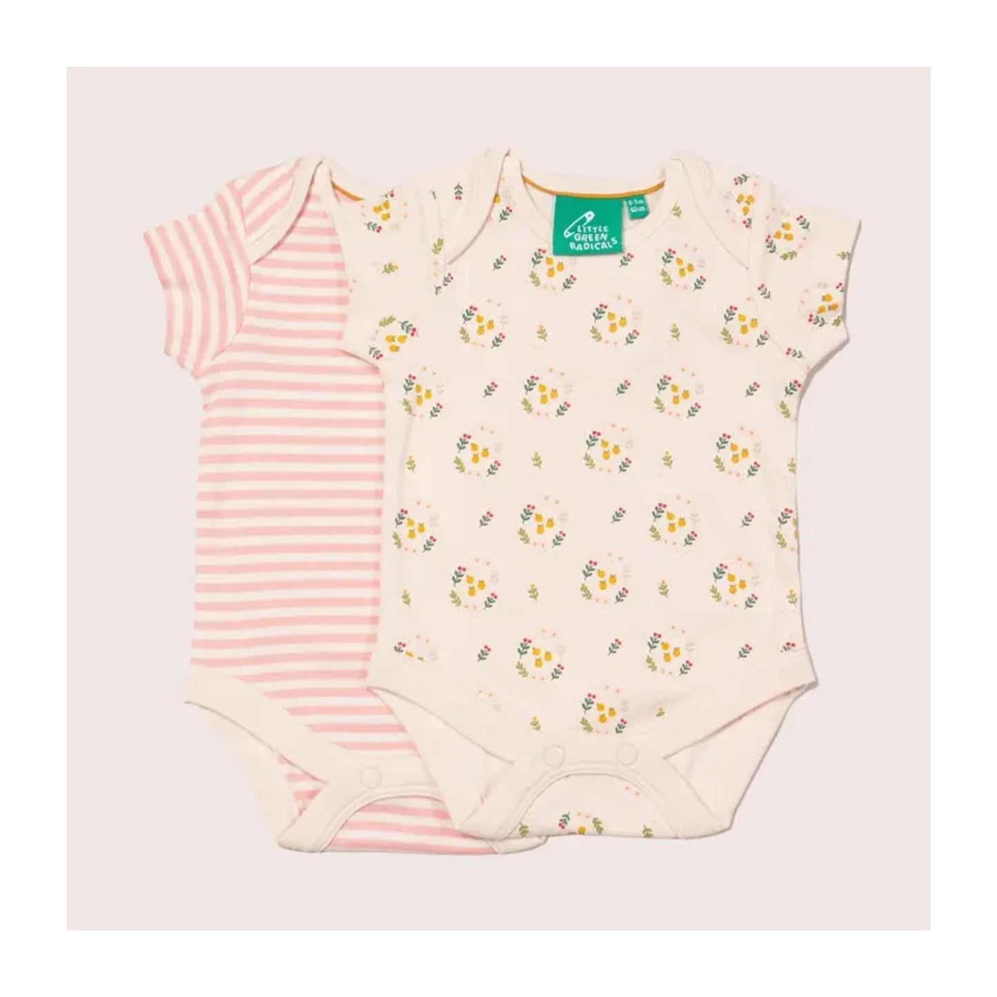 Quince Flowers Baby Body Set