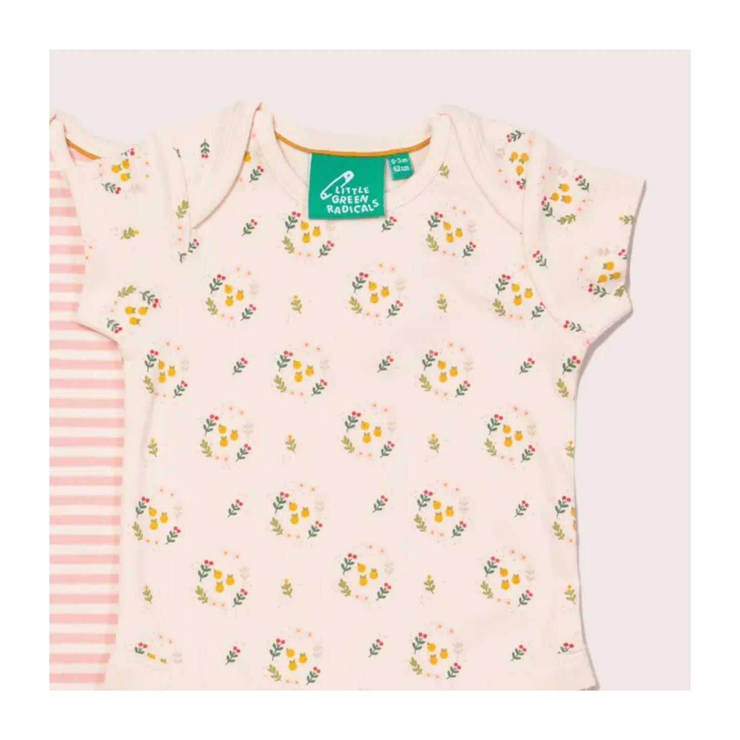 Quince Flowers Baby Body Set