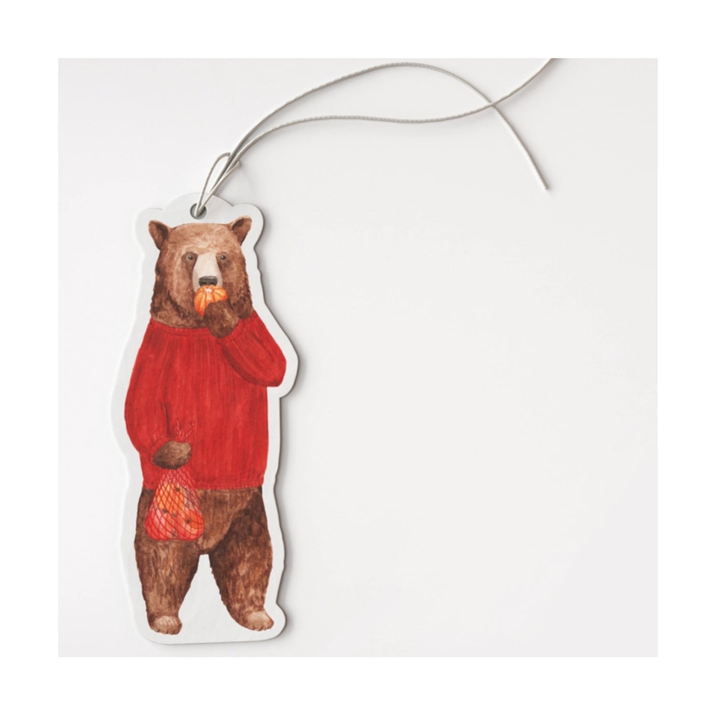 Orange Bear Air Freshener