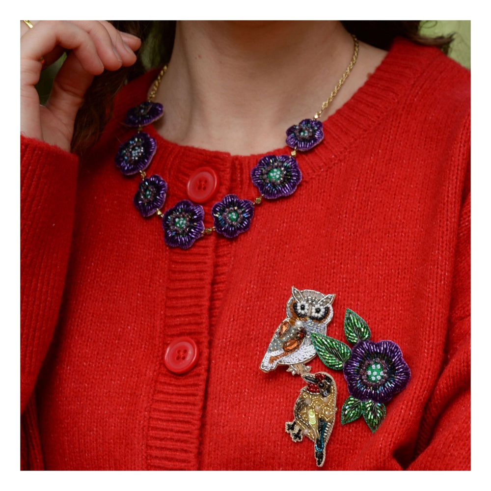 Owl Brooch
