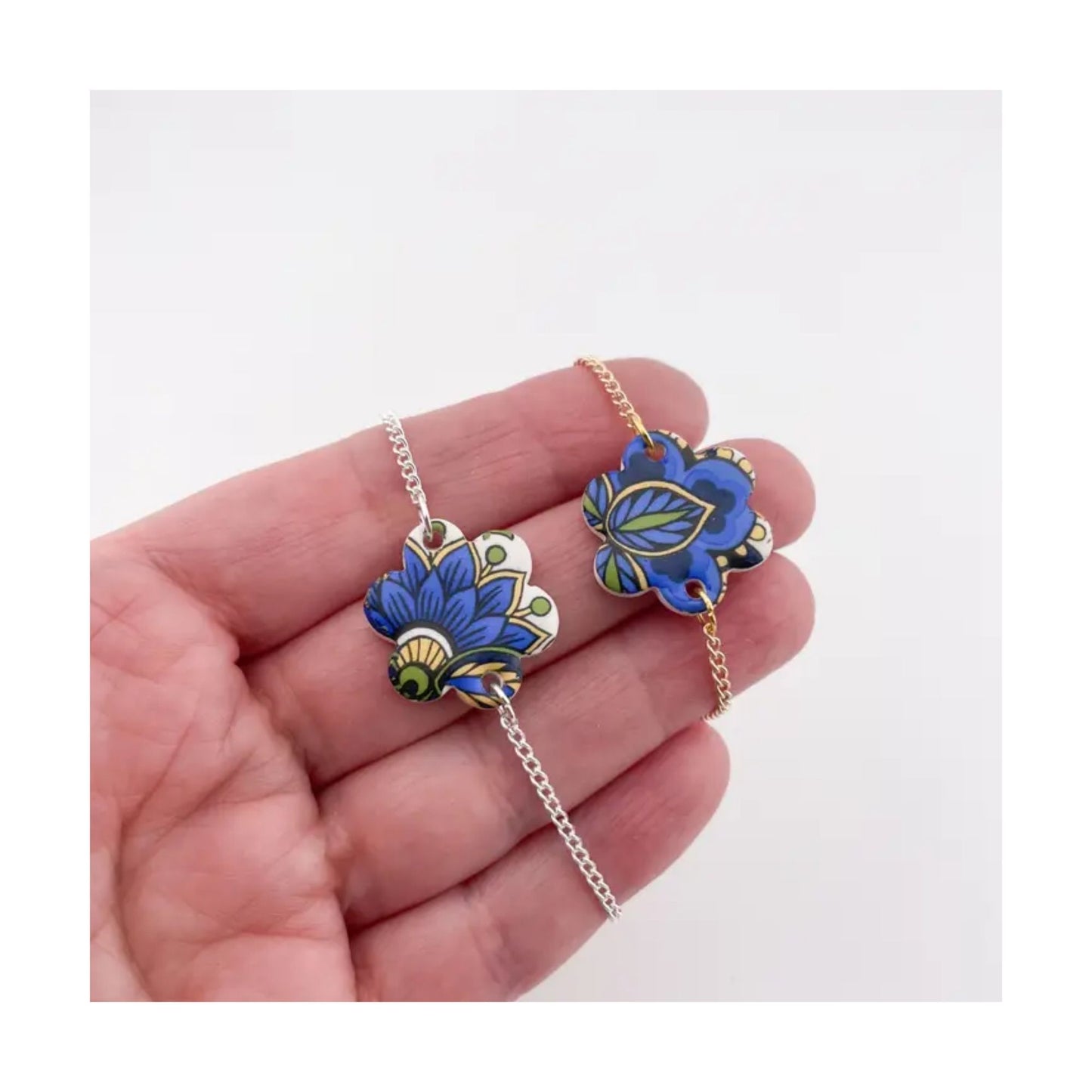 Paisley Flower Bracelet