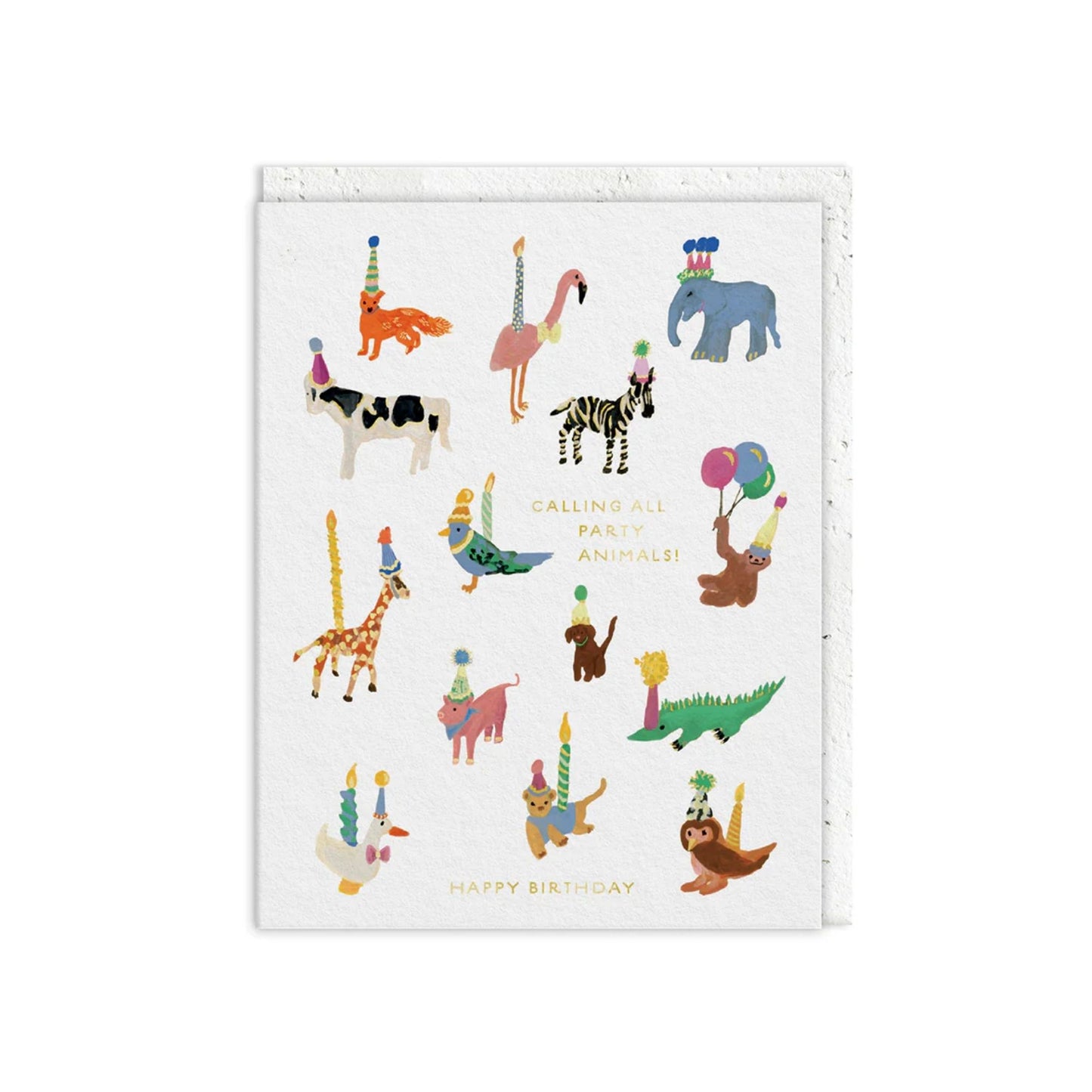 Party Animals Birthday Card