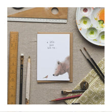  A Little Bird Told Me... Greeting Card