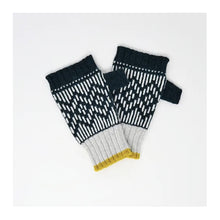  Petrol Green Fingerless Gloves