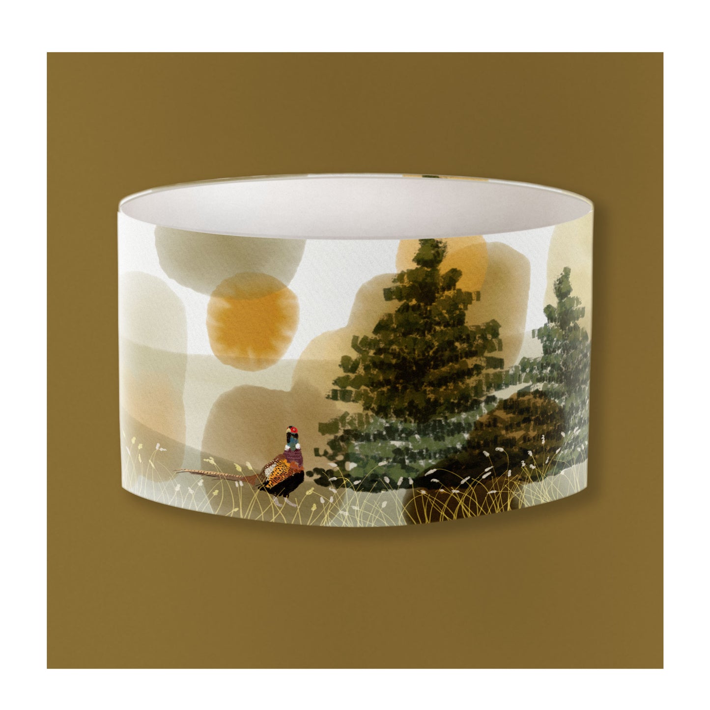 Woodland Pheasant Lampshade