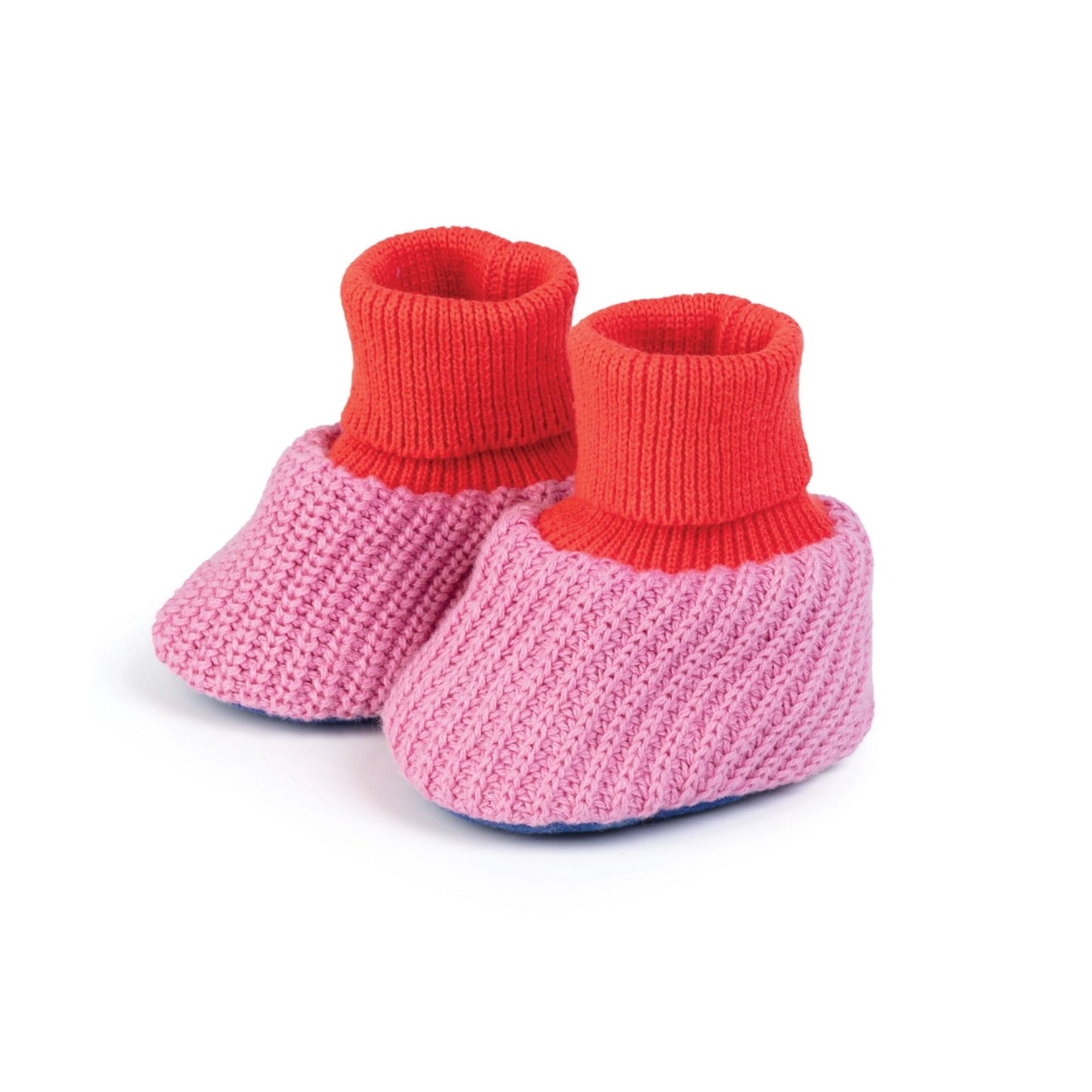 Choose Love Pink Cotton Knit Baby Slipper Socks – Harbour Lane Studio