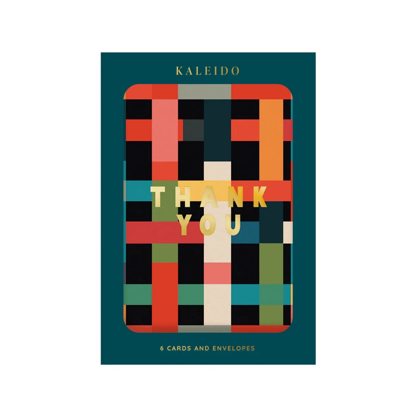 Plaid Thank You Card Pack