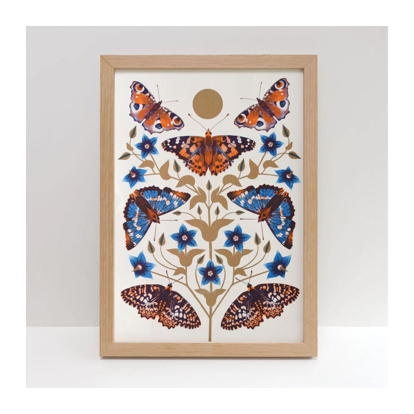 Autumn Days Risograph Print