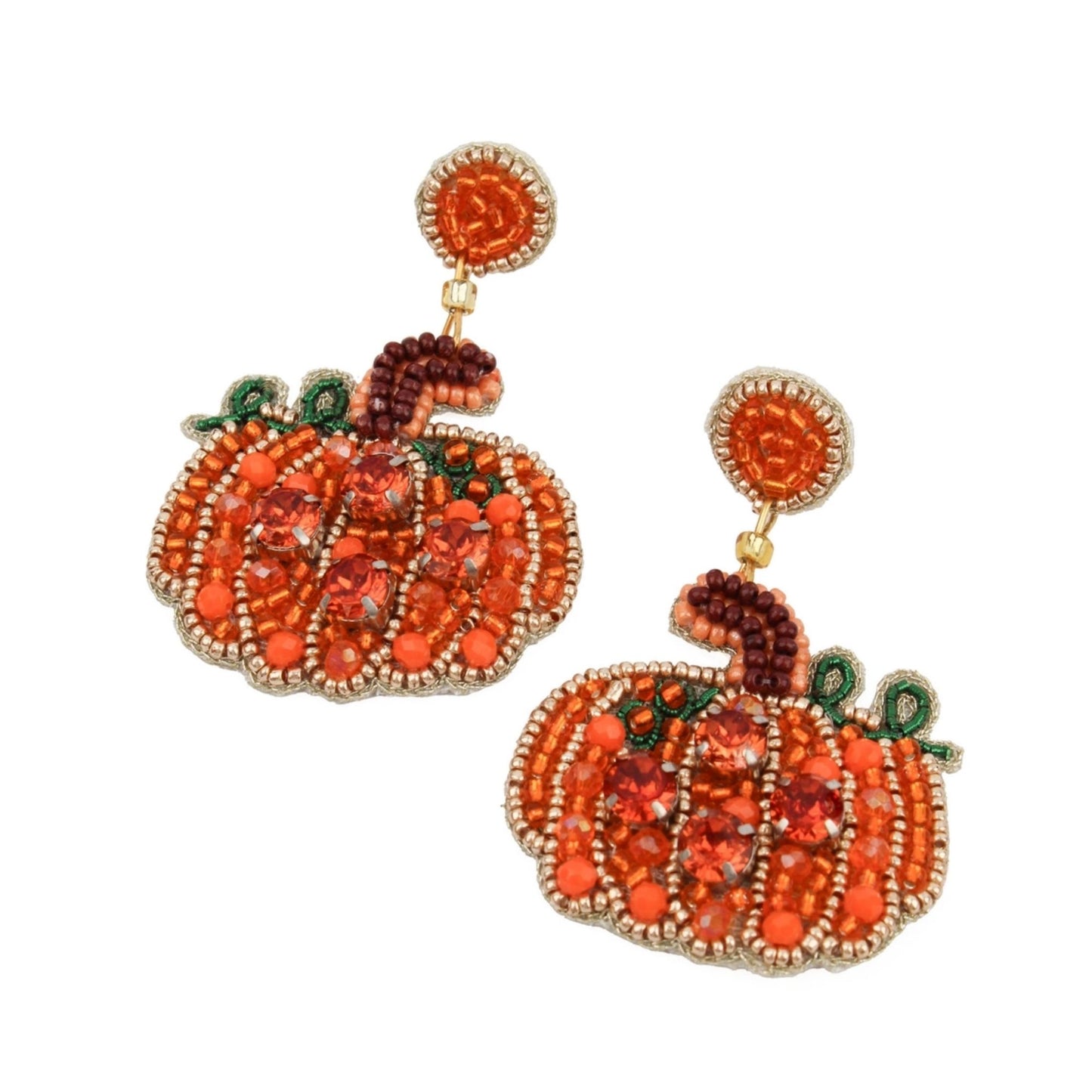 Pumpkin Earrings