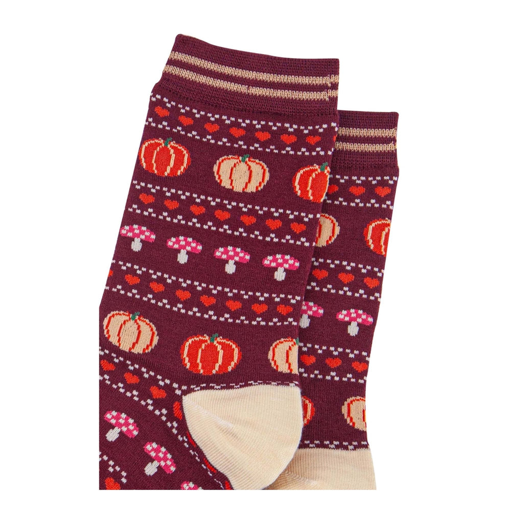 
                  
                    Pumpkins and Toadstools Socks
                  
                