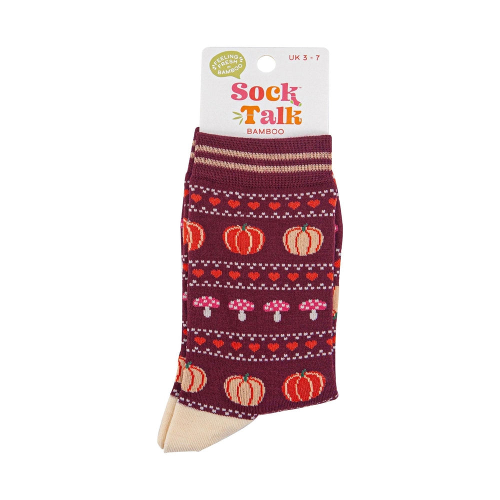 
                  
                    Pumpkins and Toadstools Socks
                  
                