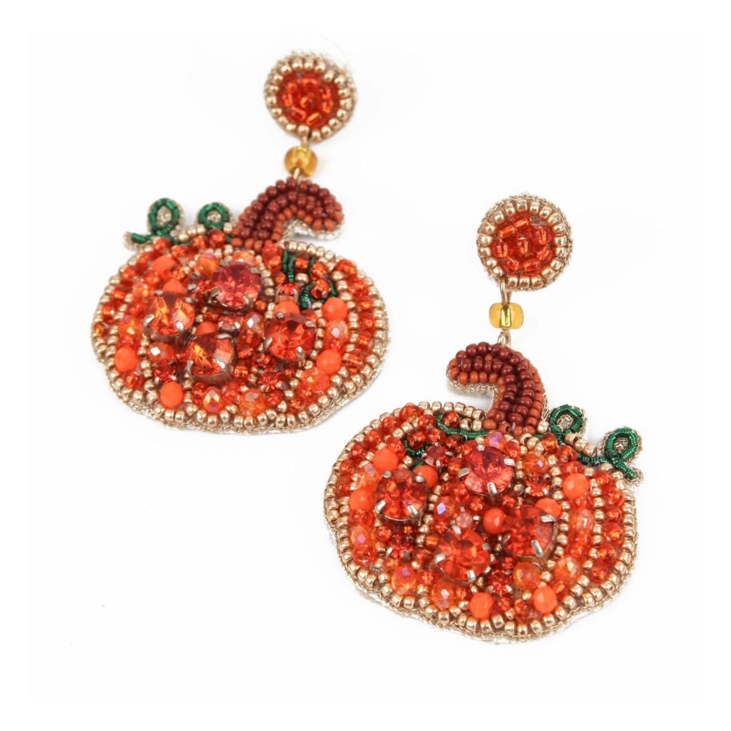Pumpkin Earrings