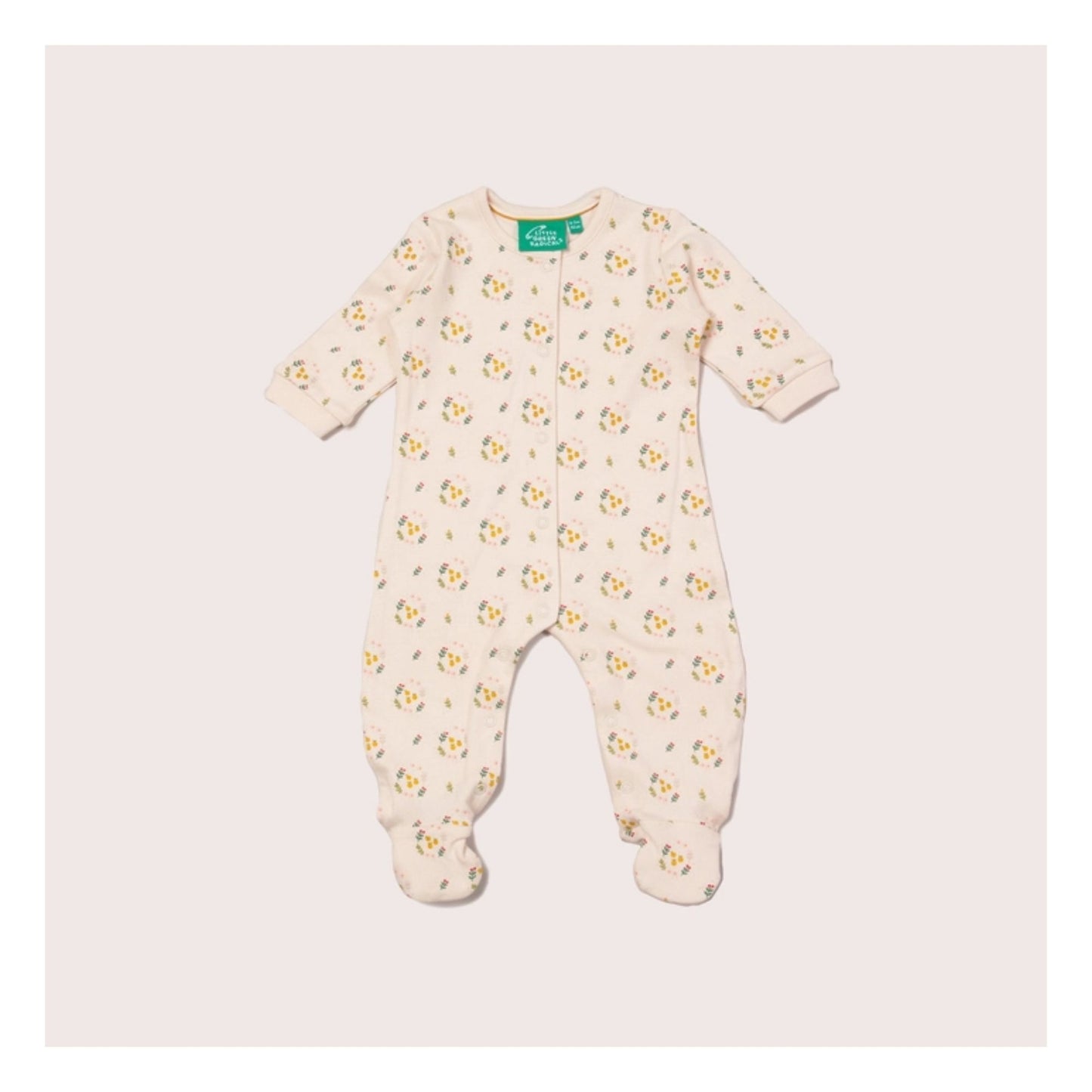 Quince Flowers Babygrow