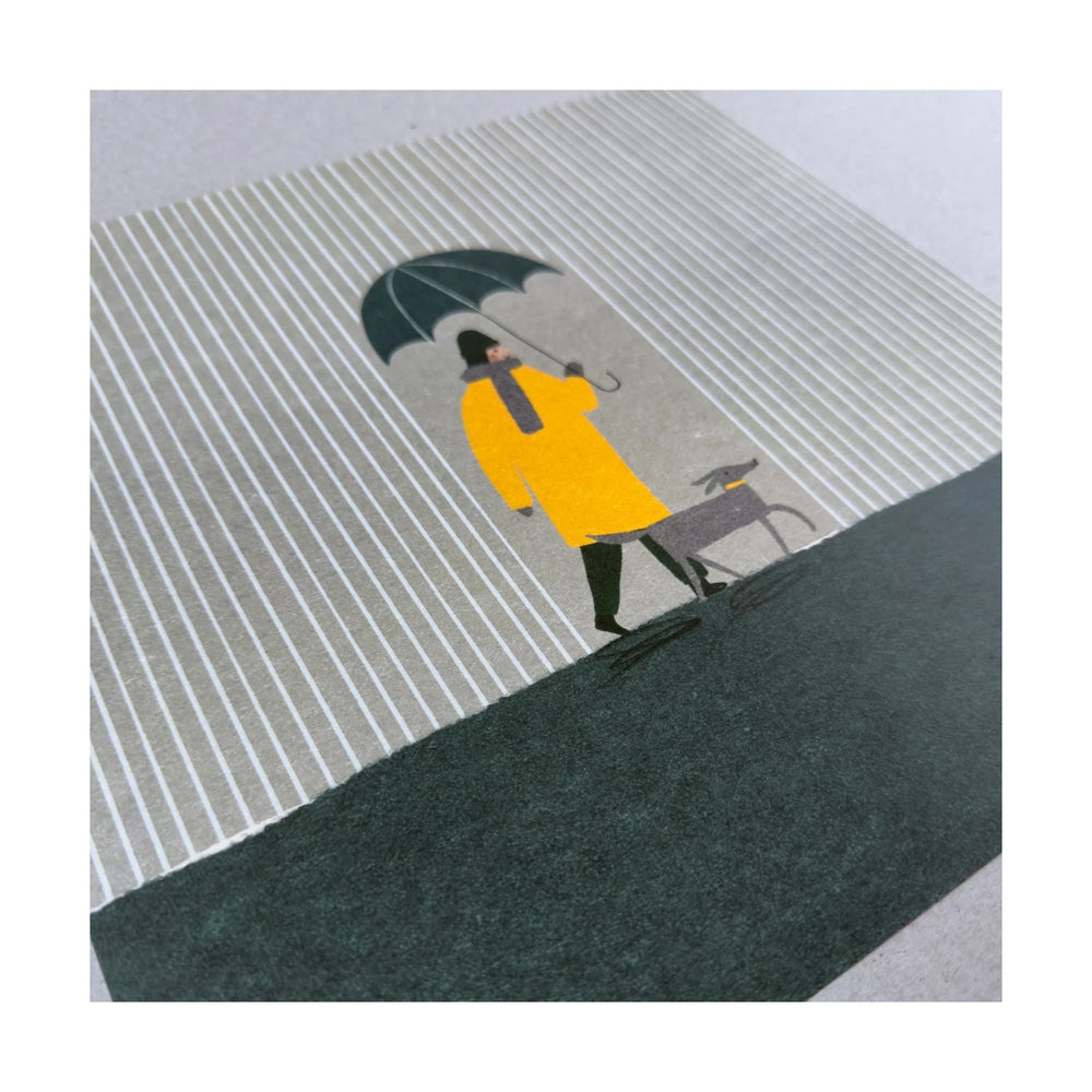 
                  
                    Walk in the Rain Art Print
                  
                