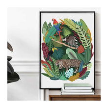  Rainforest Habitat Print