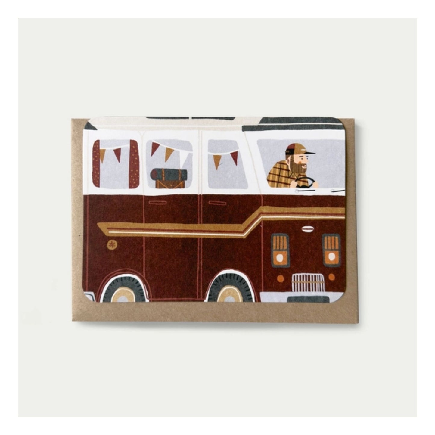 Red Campervan Card