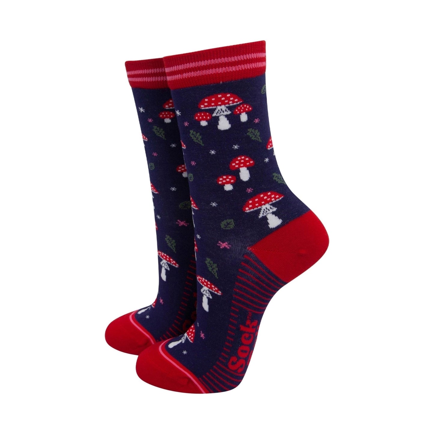 Red Toadstool Socks
