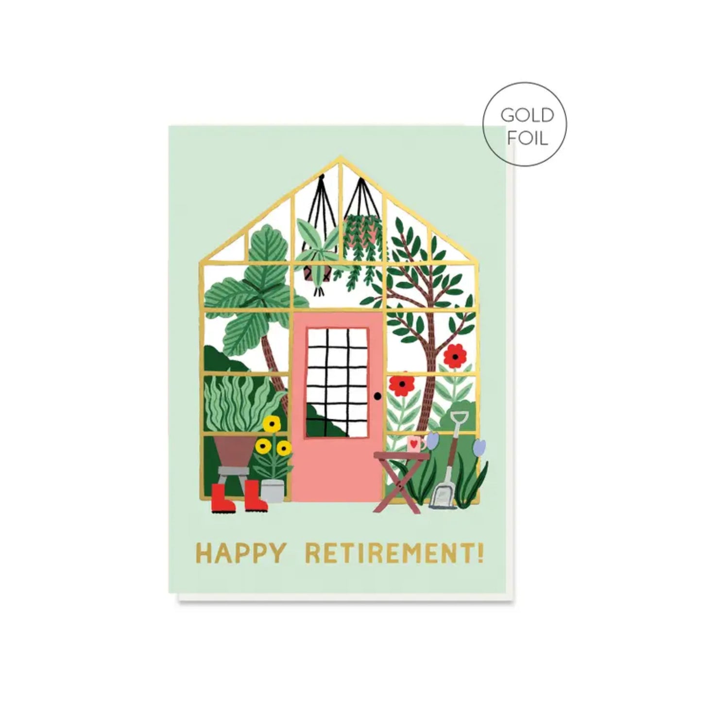 Greenhouse Retirement Card
