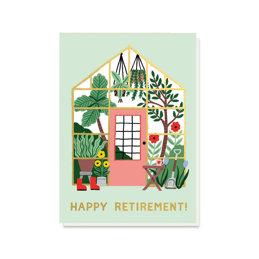 Retirement Greenhouse Card