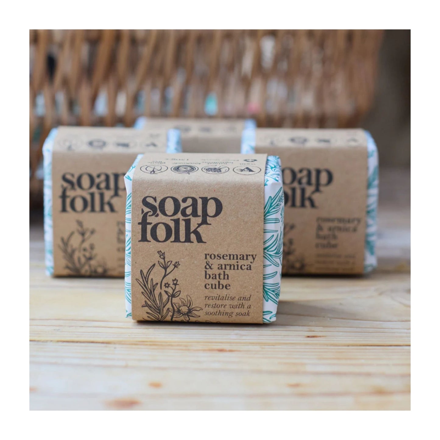 Rosemary & Arnica Bath Cube