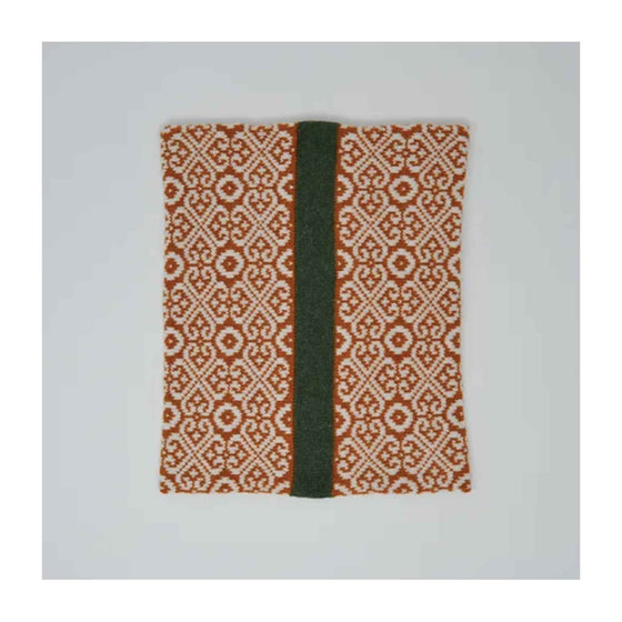 Rust Patterned Snood