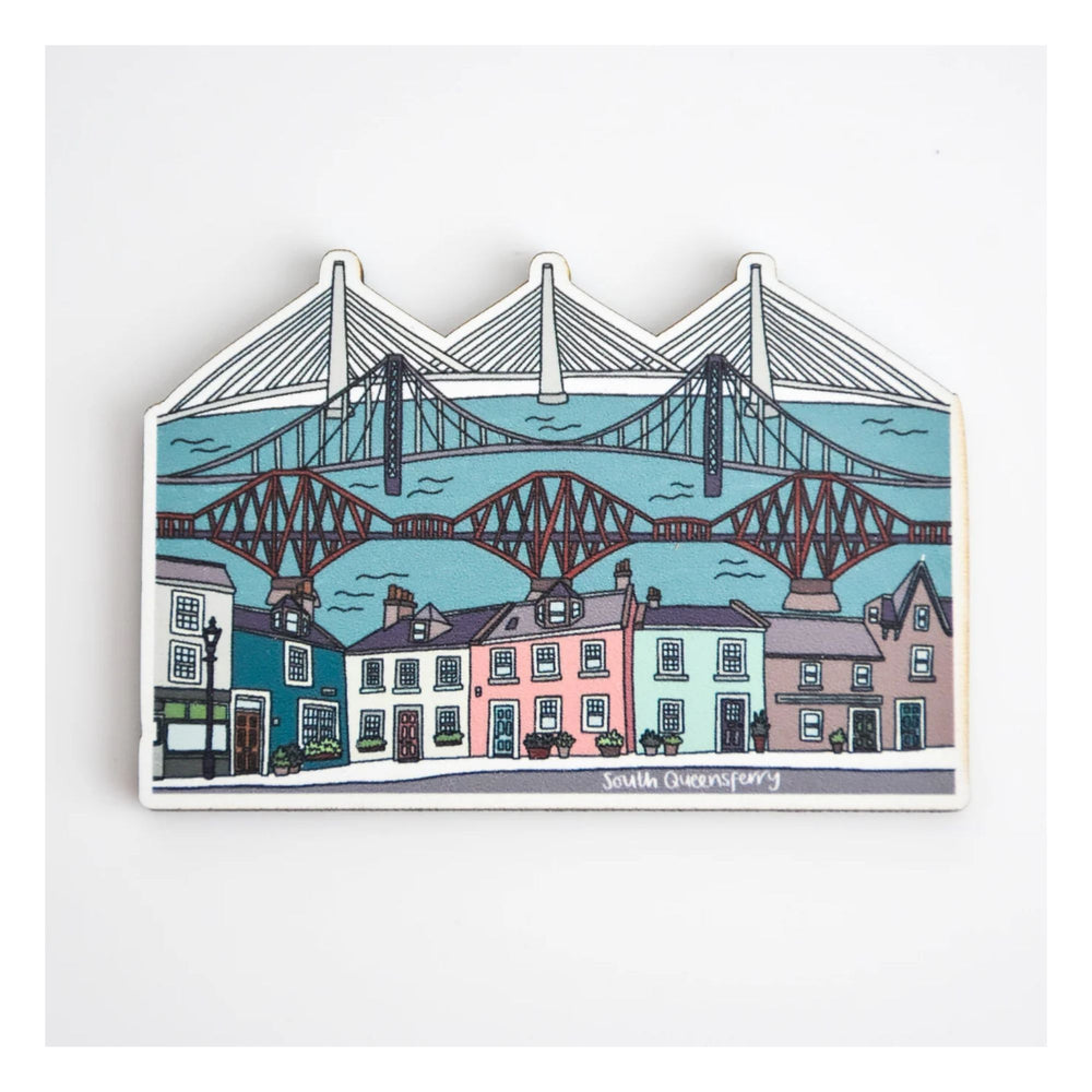 South Queensferry Fridge Magnet