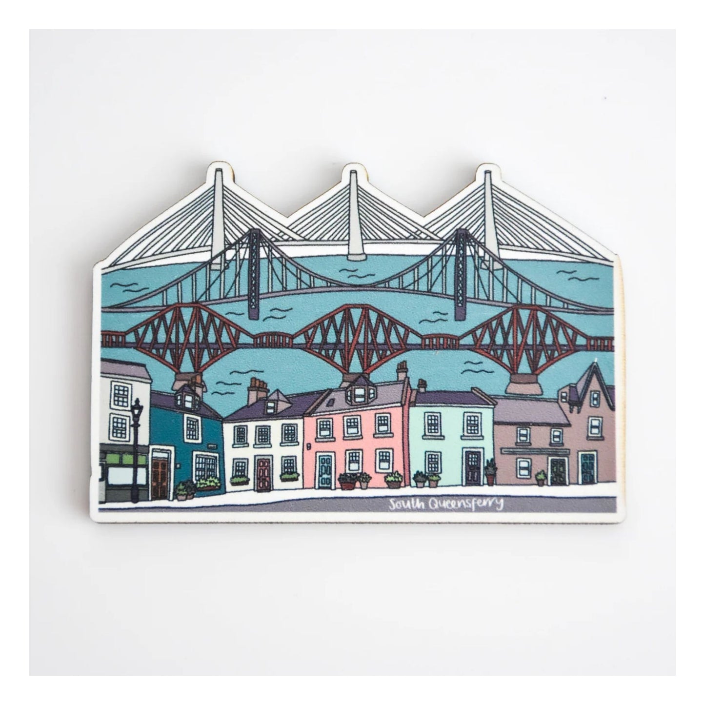 South Queensferry Fridge Magnet