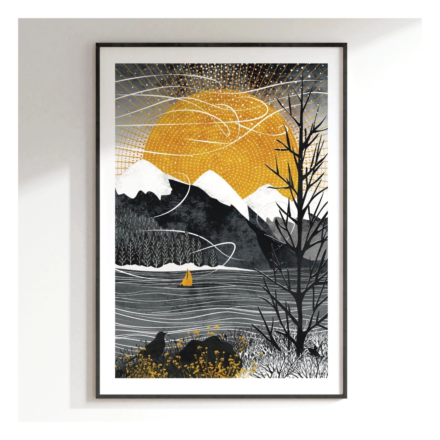 Sail on the Wind Print
