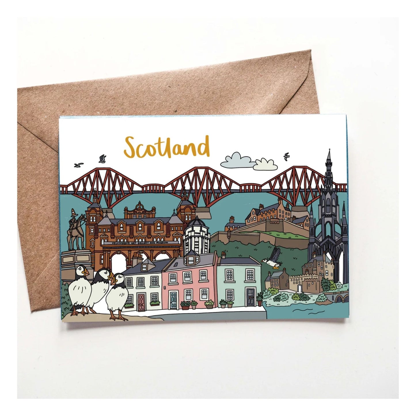 Scotland Landmarks Card