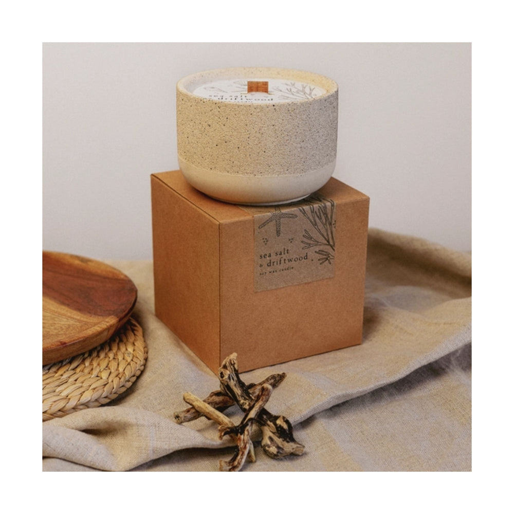 
                  
                    Sea Salt & Driftwood Soy Wax Candle
                  
                