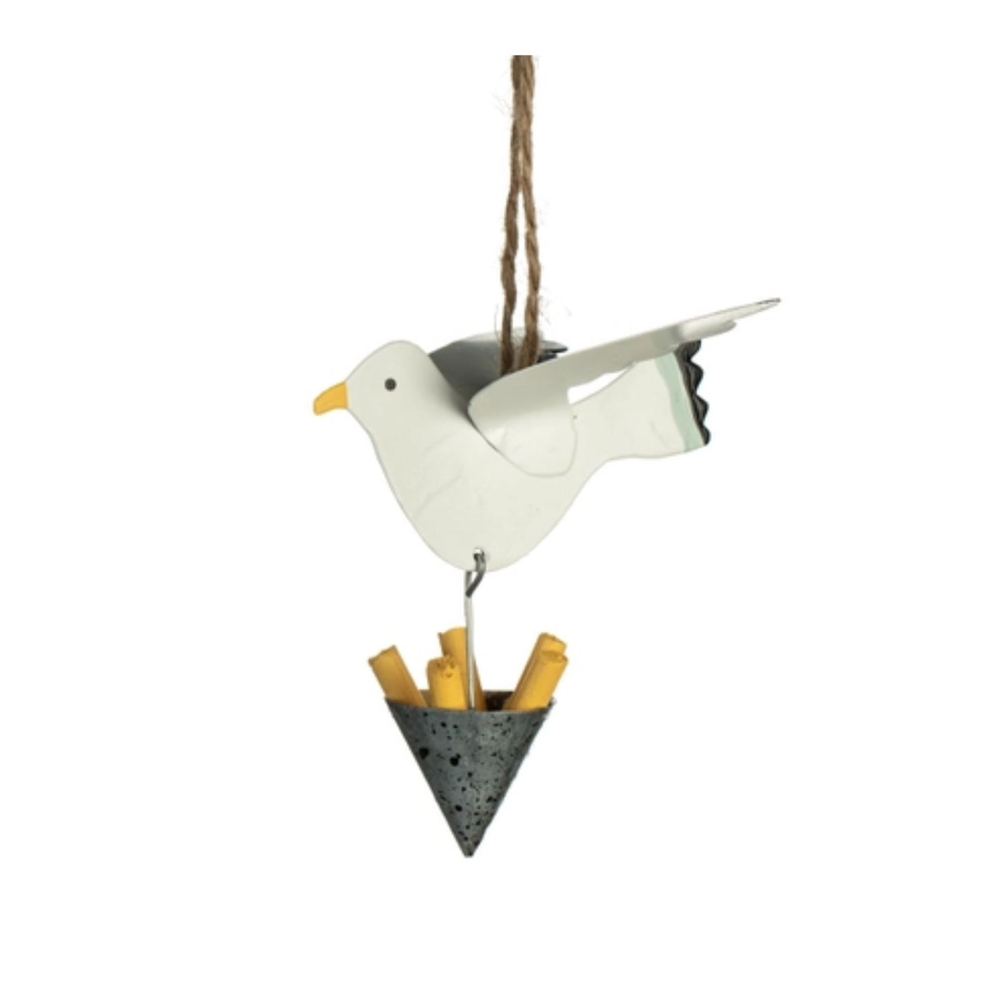 Seagull Steals Chips Decoration