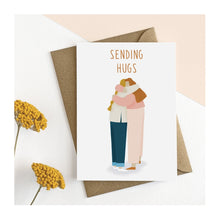  Sending Hugs Greeting Card