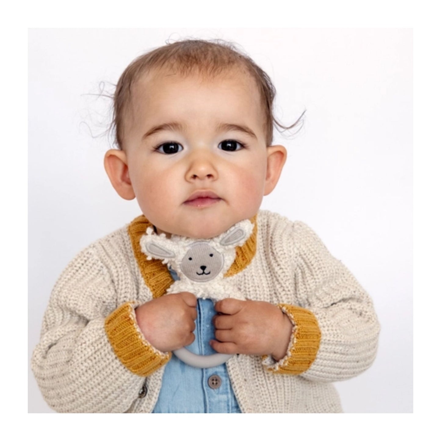 Sheep Teething Rattle