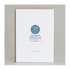 'Ship Blue Mountain Landscape' Card