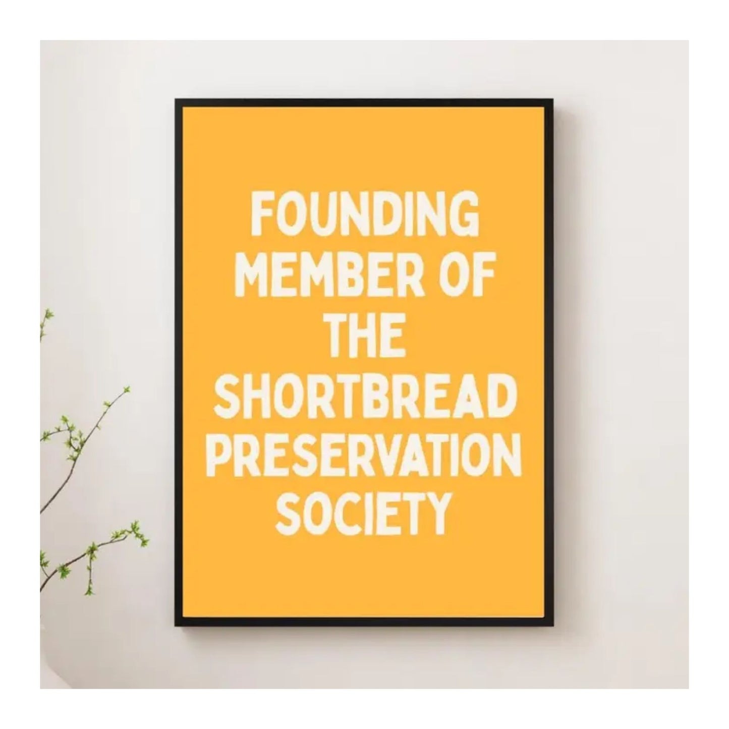 Shortbread Preservation Society Print