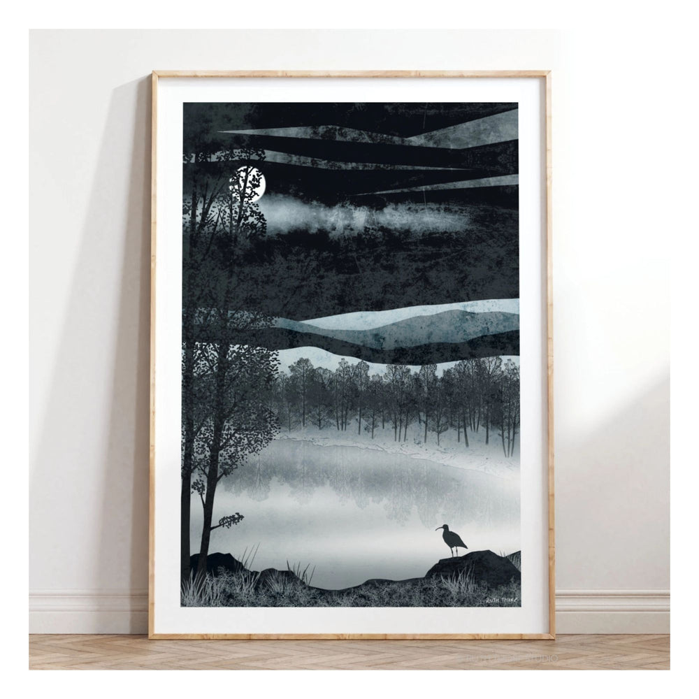 Silver Loch Print