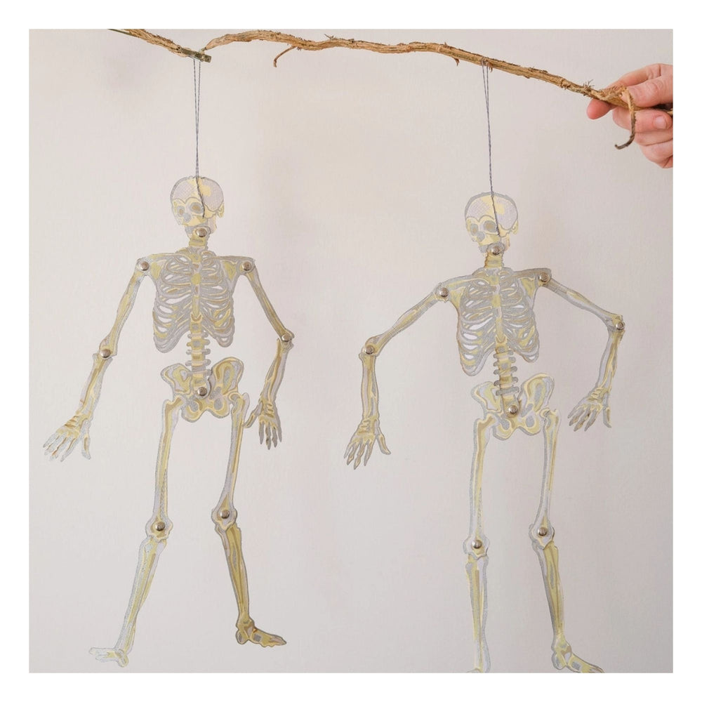 
                  
                    Dancing Skeletons Paper Ornaments
                  
                