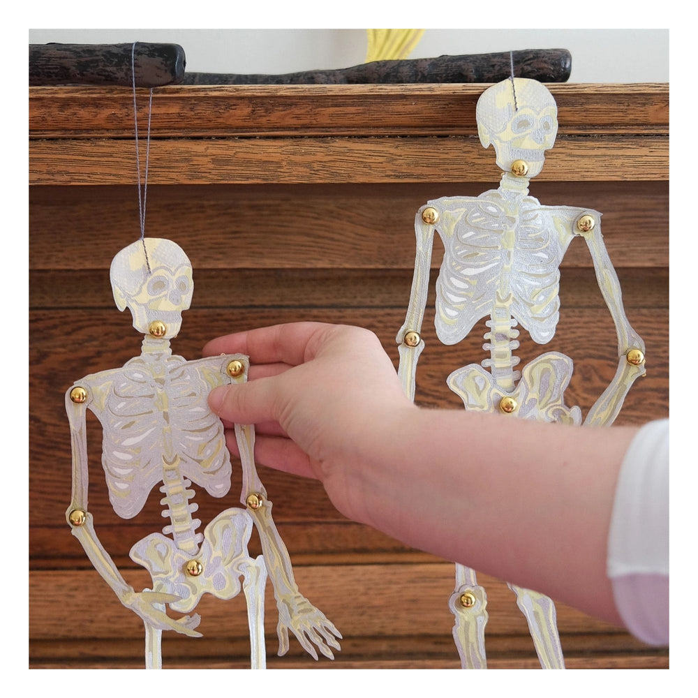 
                  
                    Dancing Skeletons Paper Ornaments
                  
                