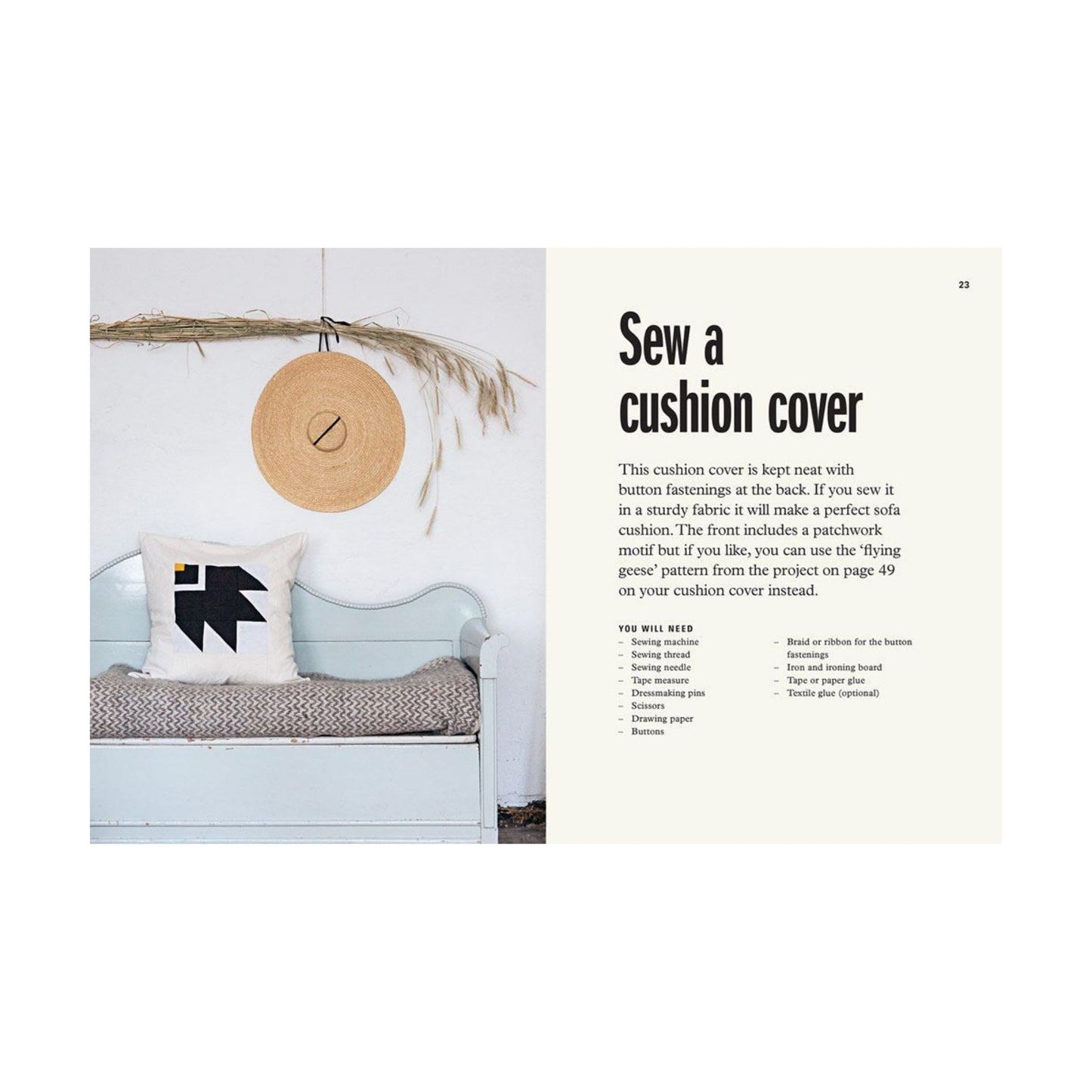 How to Make a Cushion Cover With Button Fastenings: Easy DIY Guide