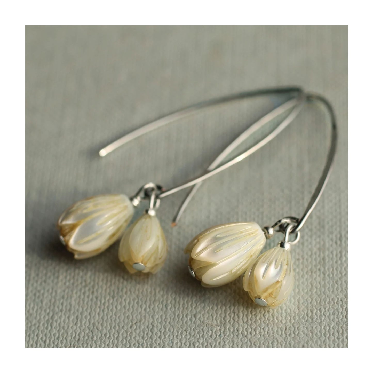 Pearl Snowdrop Earrings