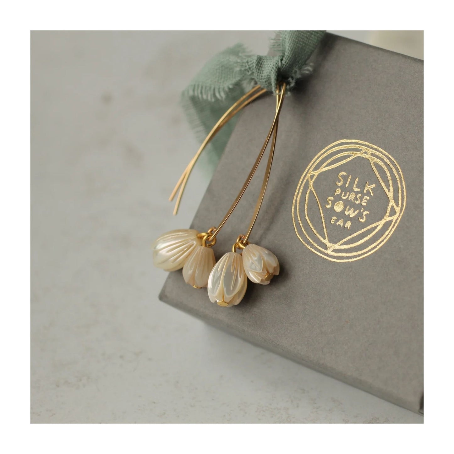 Pearl Snowdrop Earrings