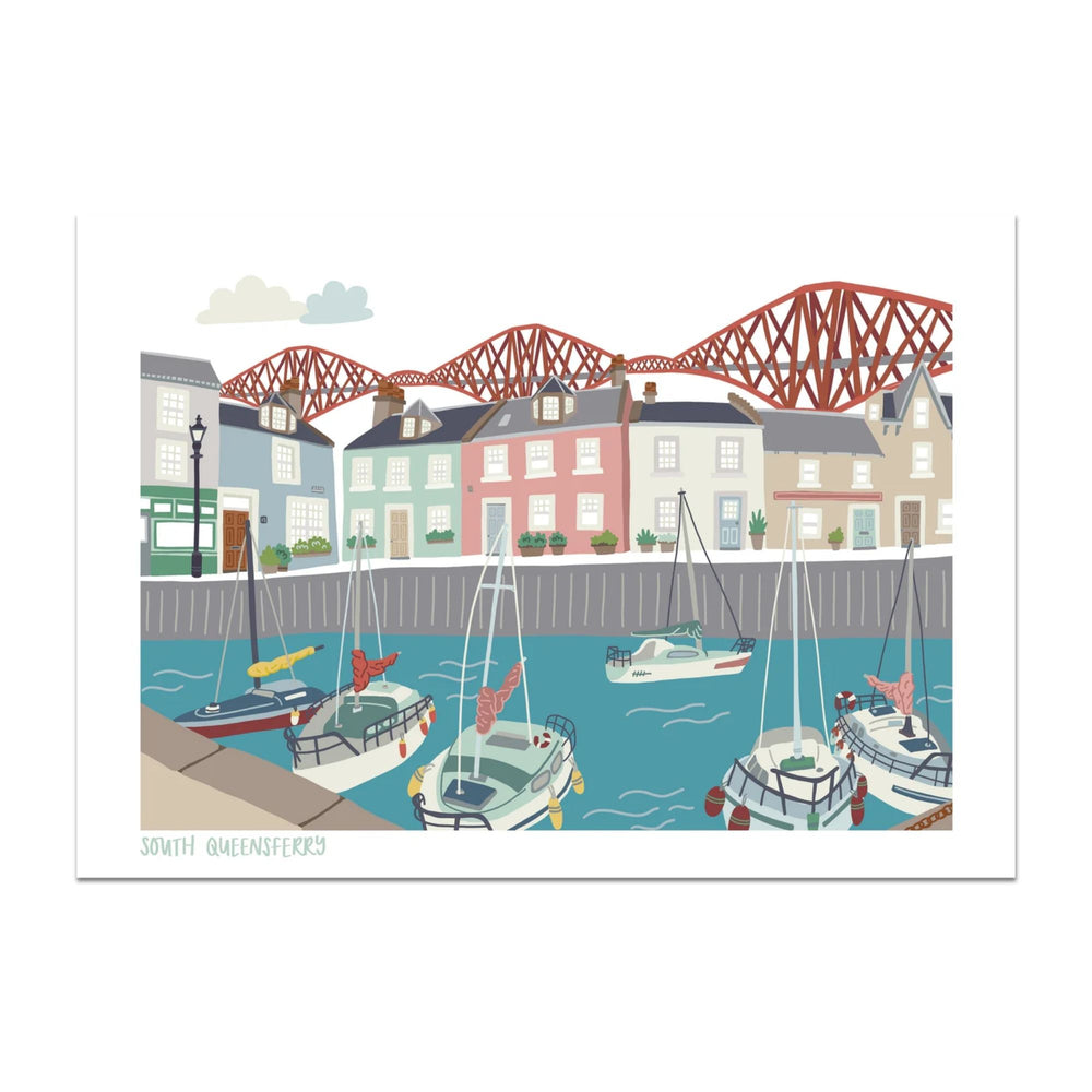 South Queensferry Harbour Print